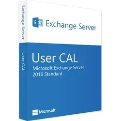 Microsoft Exchange Server 2016 Standard User CAL von Microsoft