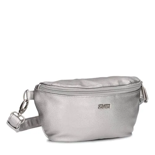 Zwei Damen Hip Bag Mademoiselle.M MH4 Bauchtasche - Gürteltasche aus hochwertigem Kunstleder, wasserabweisend und vielseitig als Bauchtasche, Umhängetasche oder Hüfttasche nutzbar – ideal für moderne Frauen unterwegs.