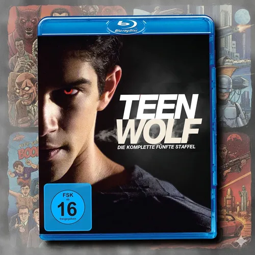 TEEN WOLF - DIE KOMPLETTE FÜNFTE STAFFEL (2016) Blu-ray TV-SERIE Season 5