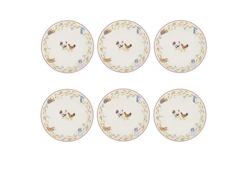 6er Set Speiseteller COUNTRY LIFE von Easy-Life