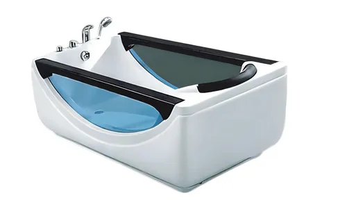 Badewanne Hydromassagewanne 180x85 cm - Komfort für Ihr Badezimmer - Freistehende Hydromassagewanne in modernem Design, ideal für entspannende Stunden. Mit geprüfter Qualität und einfacher Montage für Ihr Wohlbefinden.