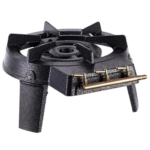 Touristischer Gaskocher 9,8 kW für 11-kg-Flaschen