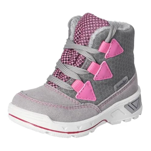 RICOSTA Jungen Stiefel Emil - Babyschuhe, 100% wasserdicht dank Sympatex, ideal für kleine Abenteurer mit weiten Passform und warmem Lammwollinnenfutter.