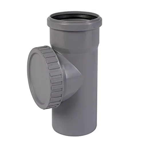 Ostendorf HT-Rohr Reinigungsrohr mit Gummidichtringen DN90