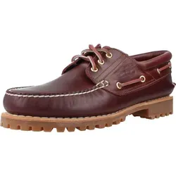 Timberland Mens Boat Shoe burgundy 10.5 Wide Fit von Timberland
