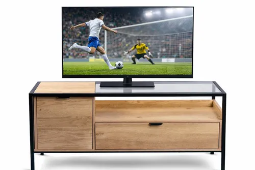 bv-vertrieb Lowboard TV-Lowboard Fernsehschrank Eiche Wildeiche 120cm - Elegantes TV-Lowboard aus hochwertiger Wildeiche, bietet viel Stauraum und verleiht Ihrem Wohnraum eine warme Atmosphäre.