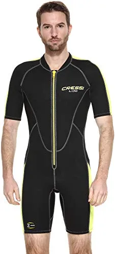 Cressi LIDO Man 2MM MONOPIECE Black/Yellow Size 7/XXXL