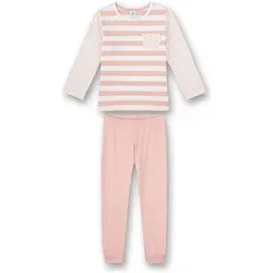 Sanetta Mädchen-Schlafanzug lang Rosa Ringel - Süßer Mädchen-Schlafanzug lang in Rosa Ringel – ideal für optimalen Tragekomfort. Der pflegeleichte Stoff sorgt für ein angenehmes Hautgefühl und ist perfekt für den täglichen Gebrauch. Praktisch und langlebig für erholsame Nächte.