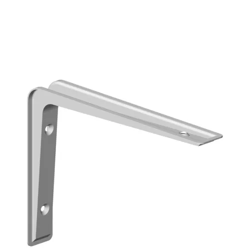 10908-00000= 2x Metallkonsole Alido 80x120 mm weiß Element System Winkel Träger