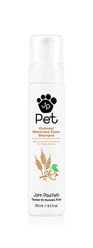 John Paul Pet Oatmeal Waterless Foam Shampoo 250ml