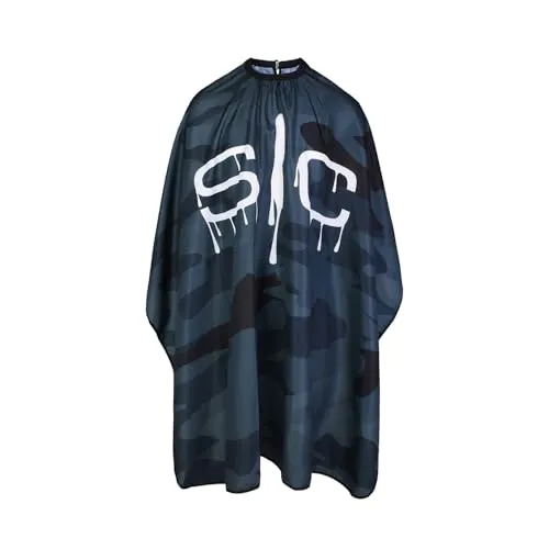 Stylecraft Haarschneideumhang Camouflage Black von Stylecraft