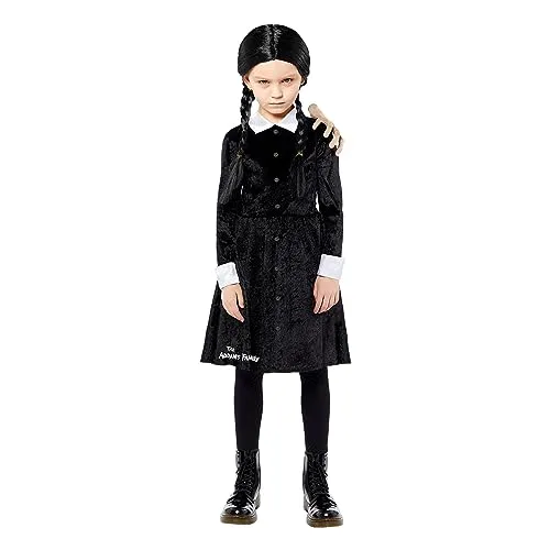 Wednesday Addams Kostüm für Kinder 10-12 Jahre