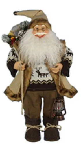 Weihnachtsmann 60cm mit nordischem Pullover sehr schön verarbeitet