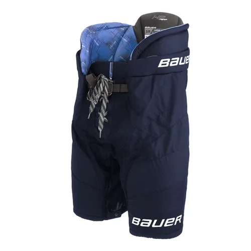 Hose Bauer Performance Senior - Hochwertige Eishockey-Hose für Senioren in navy, Größe L. Bietet optimalen Schutz und Bewegungsfreiheit für Spieler. Ideal für intensives Training und Wettkämpfe.