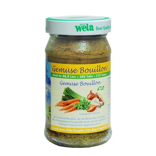 Bio Gemüse Bouillon Paste im Glas, kräftig, vegan