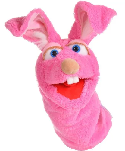 LIVING PUPPETS W833 Quasselwurm Mampfine Handspielpuppe - Handpuppe für fantasievolles Spiel, ideal für kreative Kinder und zum Geschichtenerzählen.