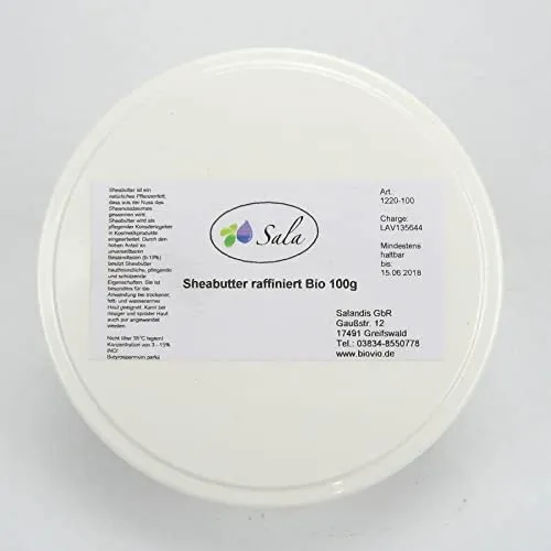 Sala Sheabutter raffiniert Botyrospermum Parkii BIO (100 g (1er Pack))