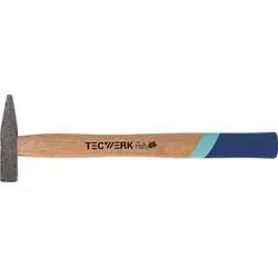 Tecwerk Schlosserhammer 100g Stiel-l.260mm Hickory Tecwerk