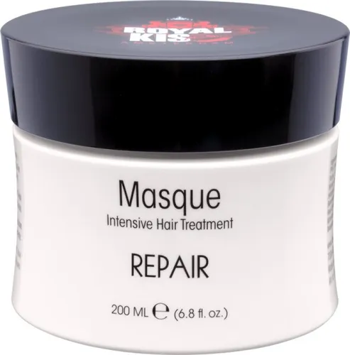 KIS Kappers Royal KIS Repair Masque 200 ml Haarmaske - Shampoos & Spülungen - Intensiv aufbauende Haarmaske mit höchster Keratin-Dosis, ideal für geschädigtes Haar. Stärkt die Haarstruktur und sorgt für ein luxuriöses Dufterlebnis.