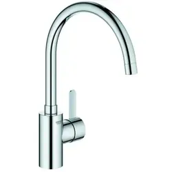 Grohe Eurosmart Cosmopolitan Küchenarmatur 32843002 - Armaturen mit hohem Auslauf, GROHE SilkMove Technologie für präzise Steuerung und GROHE Zero für bleifreies Wasser - ideal für moderne Küchen.