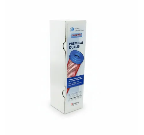 carbonit Filtereinsatz, Premium Dualis Wasserfilter passend für u.a. Sanuno, Vario