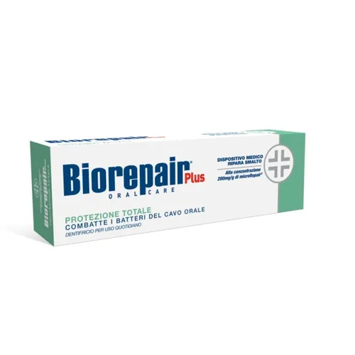 Biorepair Oral Care Plus Total Protection Bekämpft Bakterien der Mundhöhle Zahnp