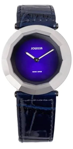 JOWISSA Damenuhr Safira 24 Blau Schwarz I.0530.L