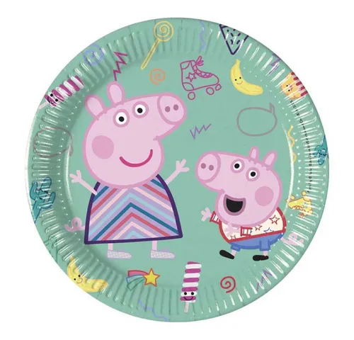 Procos Pappteller Pappteller Peppa Pig 20cmØ/8St. FSC