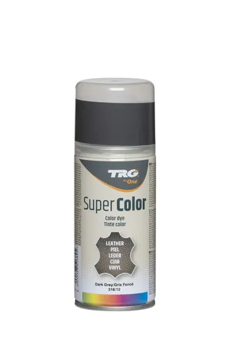 TRG Lederfarbspray 150ml Farbspray Lederfarbe Dunkelgrau 318/12