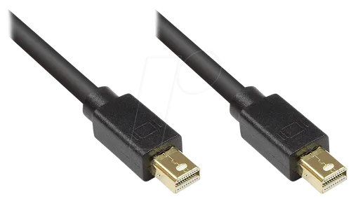 GC 4830-030S - DisplayPort Kabel, mini DisplayPort 1.1 Stecker, 3 m, schwarz