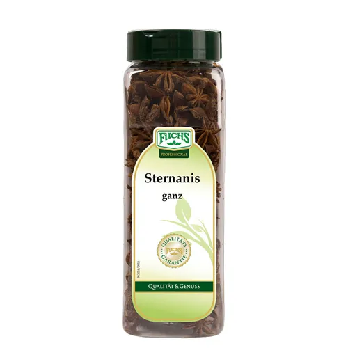 Fuchs Professional Gewürz ganze Sternanis ideal zum Einkochen 200g
