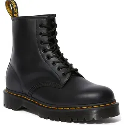 Dr. Martens Unisex Dm25345001_36 Bovver Boots, Schwarz, 36 EU - Wanderschuhe aus glattem Leder, robust und stilvoll, ideal für Abenteuer in der Natur.