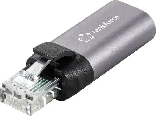 Renkforce RJ45 / USB-C Netzwerk Adapter