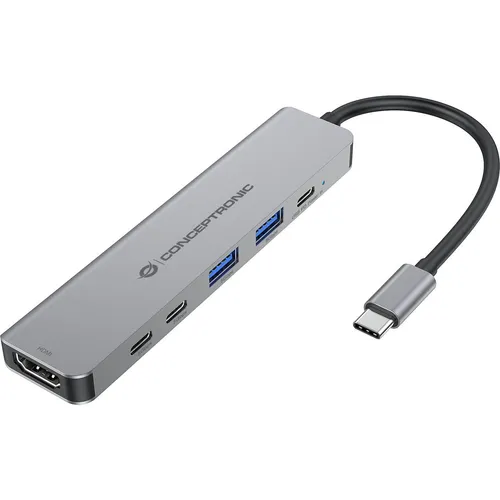 CONCEPTRONIC Dock 6-in-1 USB-C Hub