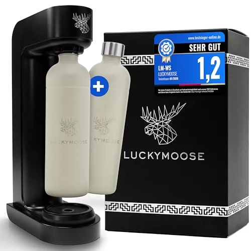 Wassersprudler Schwarz von Luckymoose