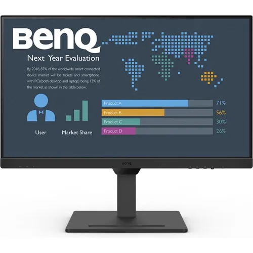 BenQ BL2790QT - WQHD Geschäftsmonitor - Ergonomischer 27 Zoll Monitor mit Augenschutztechnologien, ideal für lange Arbeitstage und vielseitige Konnektivität über USB-C für effizientes Arbeiten.