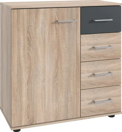 Wimex Kombikommode Taiga, 1 türig und 4 Schubladen in beige von Wimex