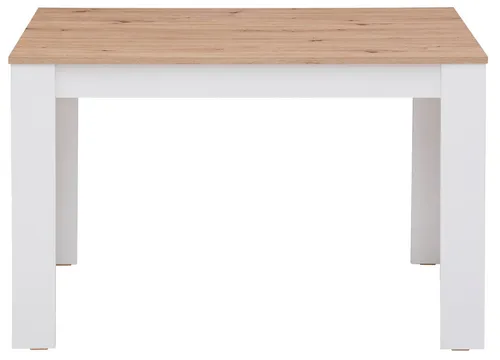Home affaire Esstisch Bergamo, pflegeleichter Küchentisch, ausziehbar auf 140 cm - Esstisch in mattem Design, ideal für gemütliche Runden. Pflegeleicht und in 3 Größen erhältlich, passt perfekt in jedes Esszimmer.