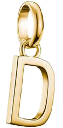 Thomas Sabo Charm-Anhänger Buchstabe D, vergoldet in gold von THOMAS SABO