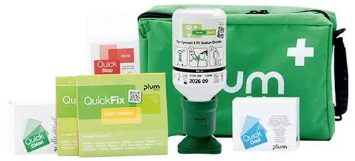 Plum First Aid Bag Erste Hilfe Set, Industrial 4961 in grün von PLUM