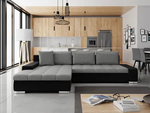 Mirjan24 Ecksofa, Mehrfarbig, 5-Sitzer, L-Form, 302x213 cm