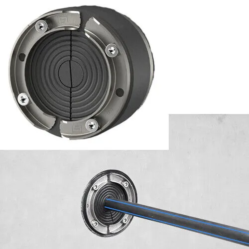 Hauff Ringraumdichtung HSD100 SSG 1x18-65 b40 DN 100 für Kabel / Rohr 18 - 65 mm