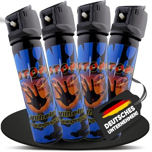 Wilhelm Trainingsspray 60 ml Jet Sprühstrahl 4 x von Wilhelm