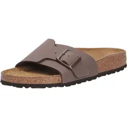 Birkenstock Catalina BFBC Sandalen Damen in Mocha, Größe 42 - Komfortable Sandalen mit anatomisch geformtem Kork-Latex-Fußbett und strapazierfähigem Obermaterial; ideal für den täglichen Einsatz und anpassbar für perfekten Sitz.
