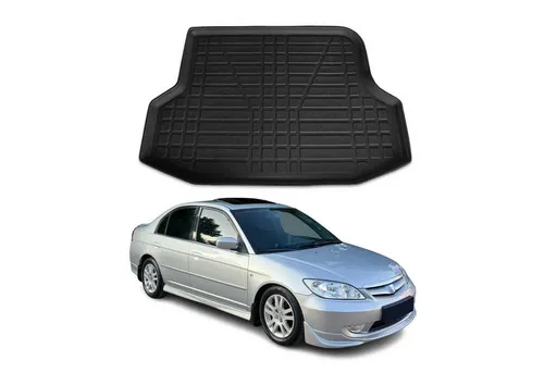 OMAC Kofferraummatte für Honda Civic Stufenheck 2002-2006 – Gummi TPE - Fahrzeugspezifische Kofferraummatte für Honda Civic Stufenheck 2002-2006. Rutschfest, leicht zu reinigen und wasserdicht – idealer Schutz für Ihren Kofferraum.