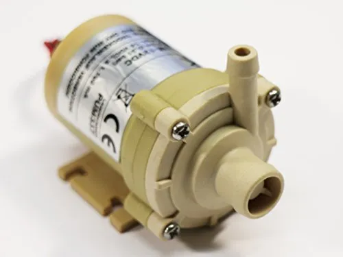 ROTEK Lebensmittelechte Mini-Kreiselpumpe mit bürstenlosem Gleichstrommotor, Gehäuse:A01VP, 12VDC, 4,5l/min oder 3,1mWs