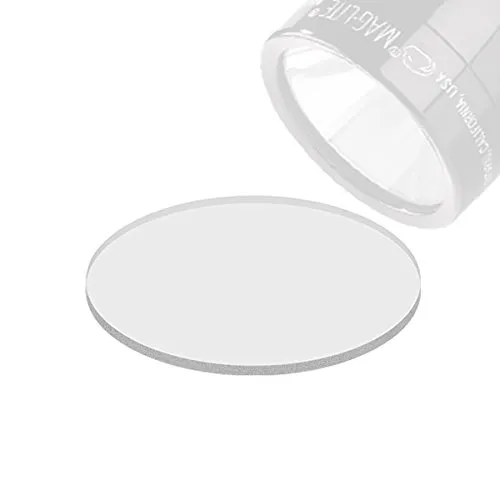 Weltool Maglite Taschenlampe Glas-Objektiv Aktualisierung für C/D Cell Maglite Taschenlampen – Linse aus Sekuritglas bruchsicher und Klar (2pcs)