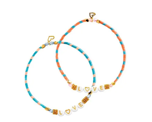 Produktbild DJECO Kreativset Schmuck basteln: Buchstaben Armbänder Bastelset