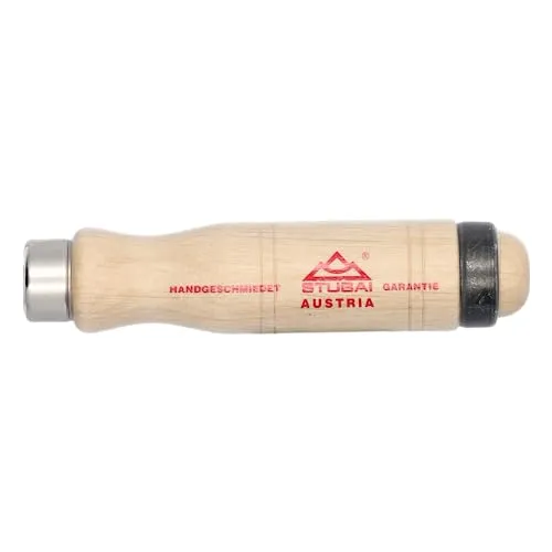 Stubai 3535 Holzheft Weißbuche zu Nr. 3530 30-40mm - 353505 | STUBAI Markenqualität | langlebig & präzise | Profiqualität