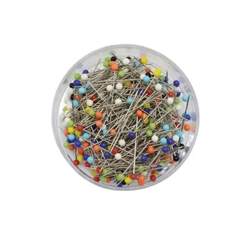 GLOREX Kopfstecknadeln mehrfarbig 30x0,65mm 300 Stück